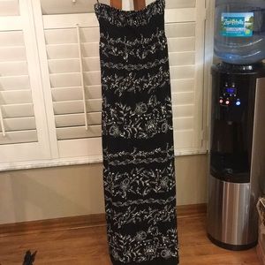 Loft Strapless Maxi Dress